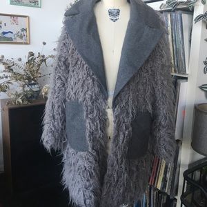 Shag coat